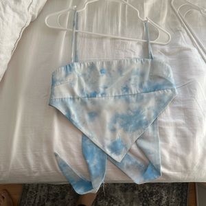 PRINCESS POLLY tie back scarf top